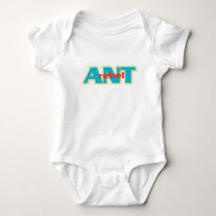 Ant Text Disney Baby Bodysuit