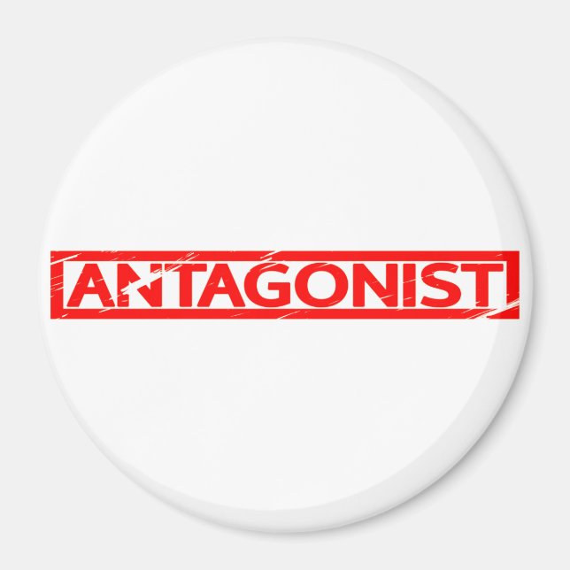 Antagonist Stamp Magnet (Front)
