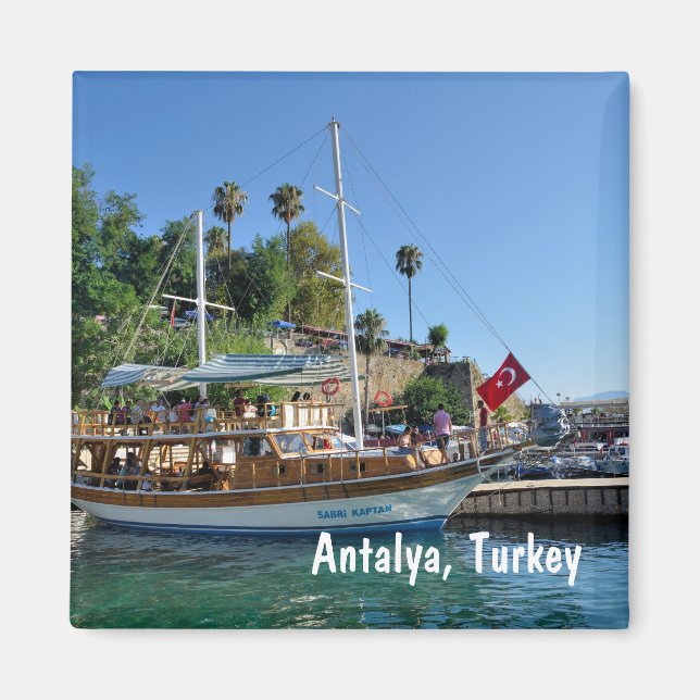 Antalya, Turkey Magnet (Front)