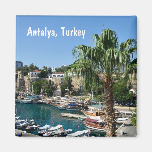 Antalya, Turkey Magnet (Front)