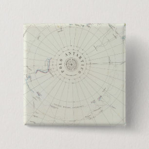Antarctica 2 Inch Square Button