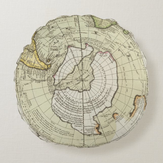 Antarctica 4 round pillow (Front)