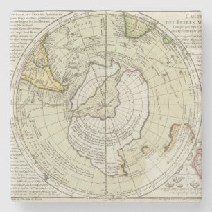 Antarctica 4 stone coaster