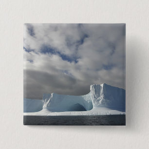 Antarctica, Bransfield Strait, Afternoon sun 2 Inch Square Button