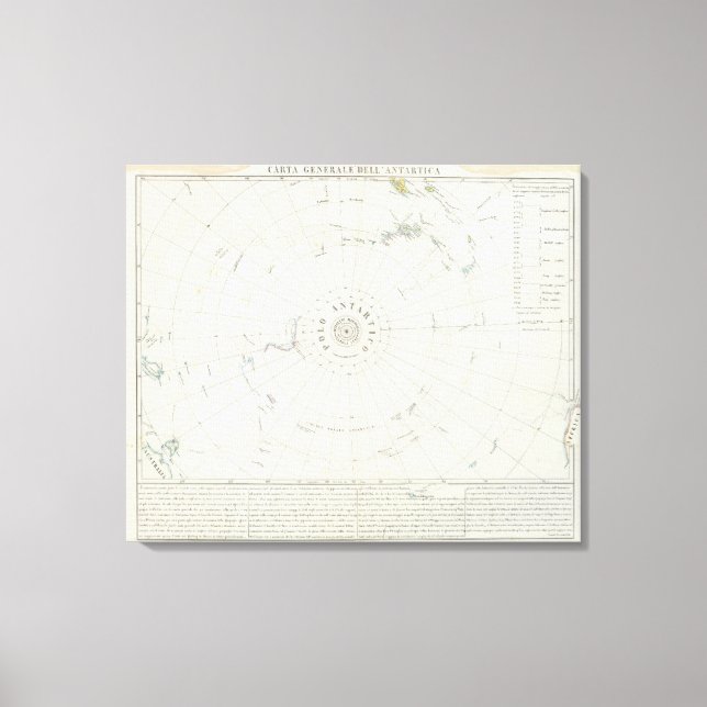 Antarctica Canvas Print (Front)