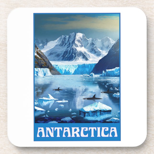 Antarctica Coaster (Front)