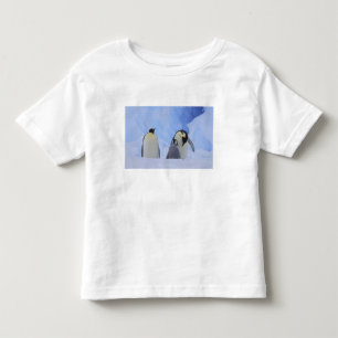 Antarctica. Emperor penguins and chick Toddler T-shirt