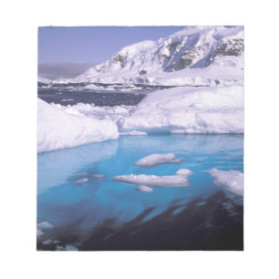 Antarctica. Expedition through icescapes 2 Notepad