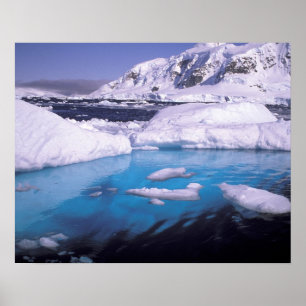 Antarctica. Expedition through icescapes 2 Poster