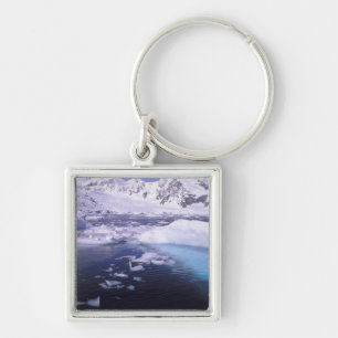 Antarctica. Expedition through icescapes Keychain