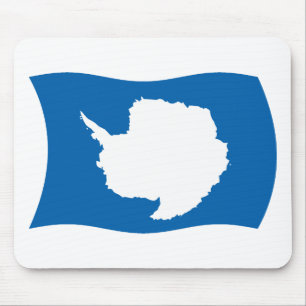 Antarctica Flag Mousepad