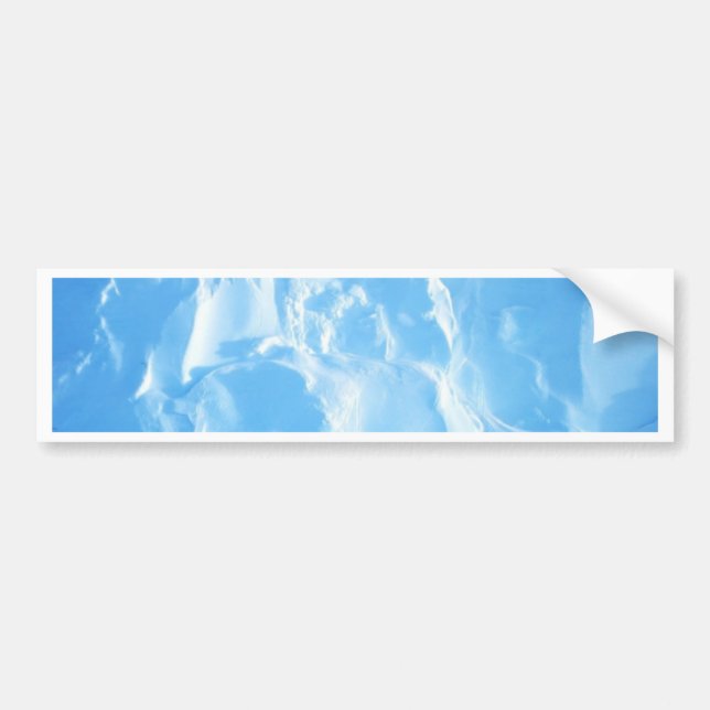 Antarctica Ice Bumper Sticker (Front)