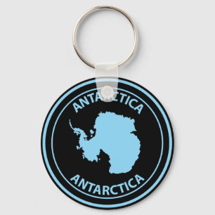Antarctica Keychain
