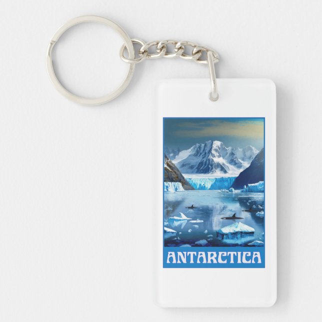 Antarctica Keychain (Front)