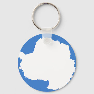 Antarctica Keychain