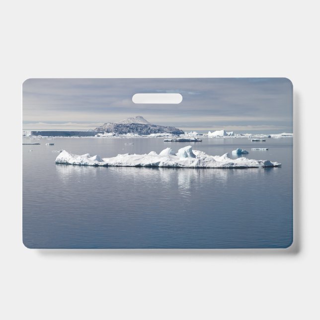 Antarctica landscape badge (Front)