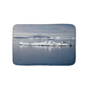 Antarctica landscape bath mat