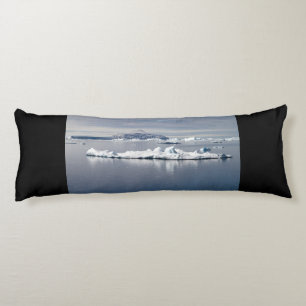 Antarctica landscape body pillow