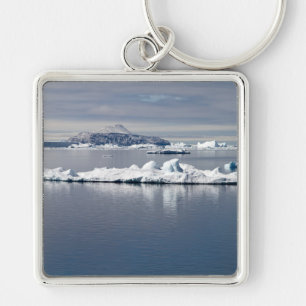 Antarctica landscape keychain