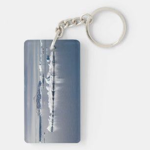 Antarctica landscape keychain