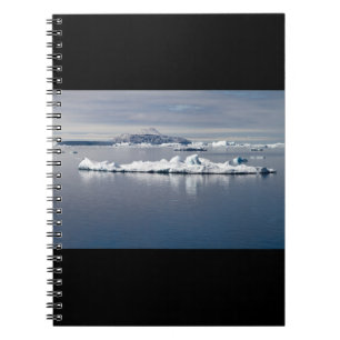 Antarctica landscape notebook