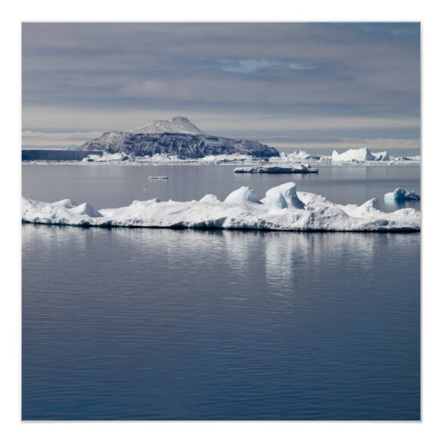 Antarctica landscape poster (Front)