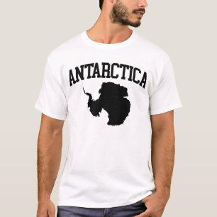 Antarctica Map Of Antarctica T-Shirt
