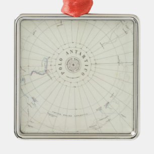Antarctica Metal Ornament