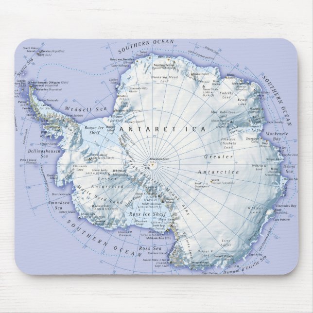 Antarctica Mouse Pad (Front)