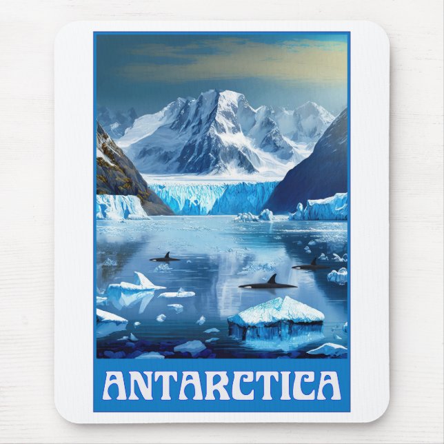 Antarctica Mouse Pad (Front)
