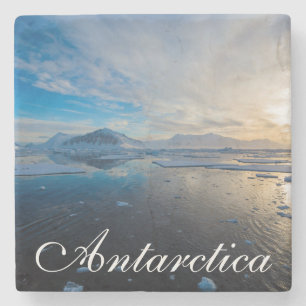 Antarctica. Near Adelaide Island. The Gullet 2 Stone Coaster