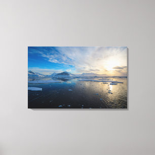 Antarctica. Near Adelaide Island. The Gullet Canvas Print