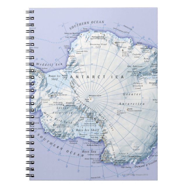 Antarctica Notebook (Front)