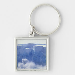 Antarctica, Paradise Bay, Massive wave forms Keychain