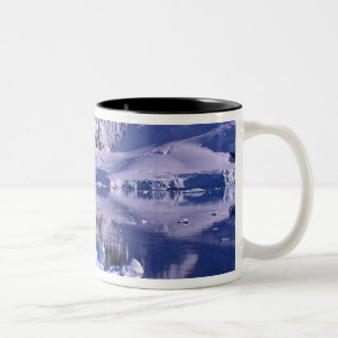 Antarctica, Paradise Bay Two-Tone Coffee Mug