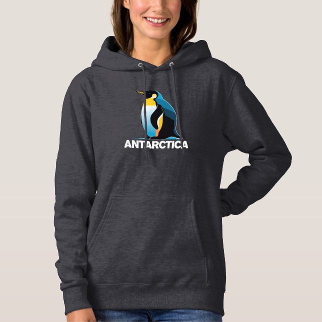 Antarctica Penguin Hoodie (Front)