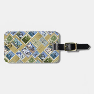 Antarctica - Penguin Postage Stamps Luggage Tag