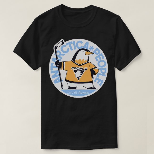Antarctica People T-Shirt (Design Front)