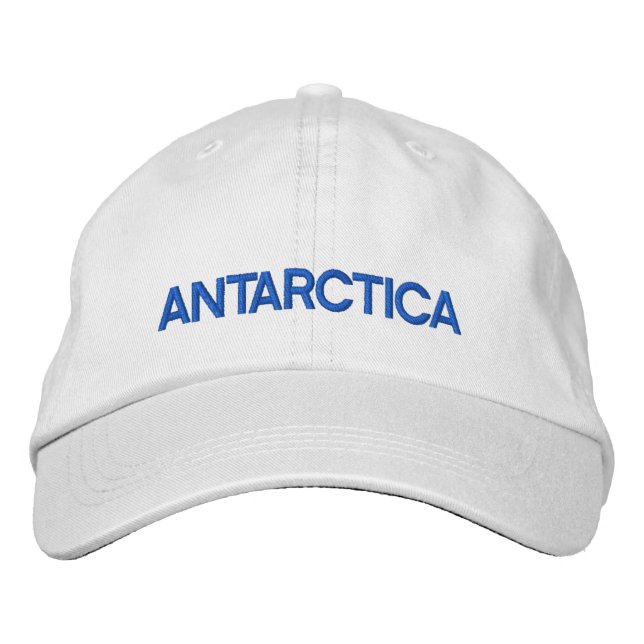 Antarctica Personalized Adjustable Hat (Front)