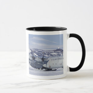 Antarctica, Ross Island, McMurdo station, C-130 Mug