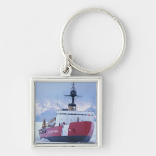 Antarctica, Ross Island, McMurdo Station, USCG Keychain