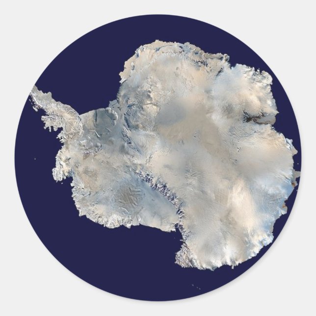 Antarctica Round Sticker (Front)