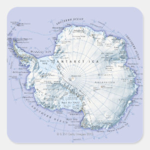Antarctica Square Sticker