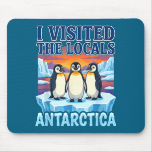 Antarctica Travel Souvenir Penguin Expedition Mouse Pad