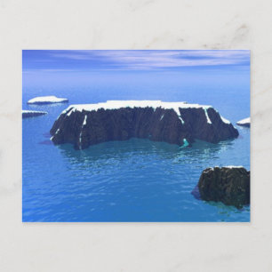 antartica 3000AD Postcard