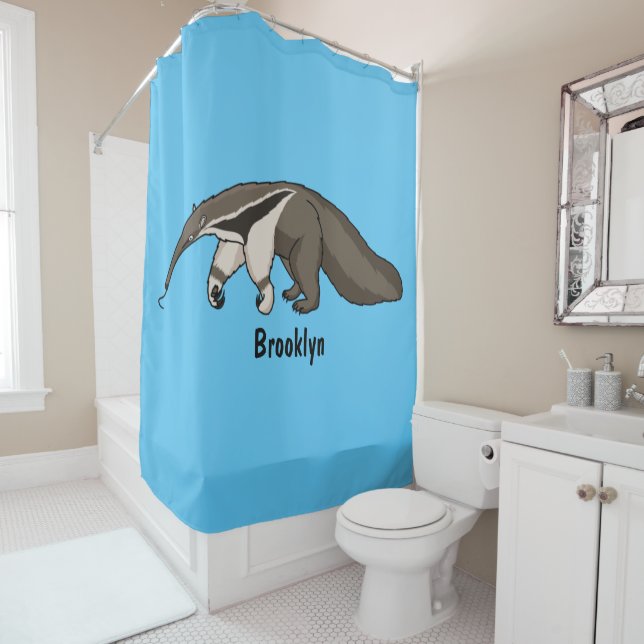 Anteater happy cartoon illustration (In Situ)