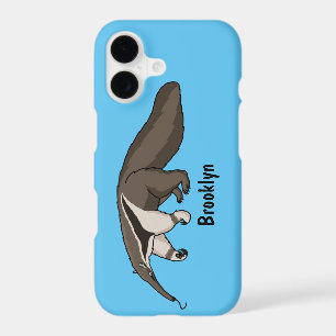Anteater happy cartoon illustration