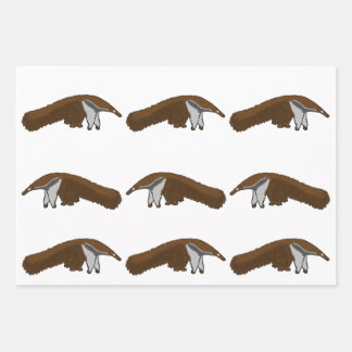 Anteater wrapping paper