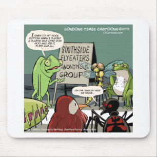 Anteaters Anonymous 12-Step Funny Mouse Pad