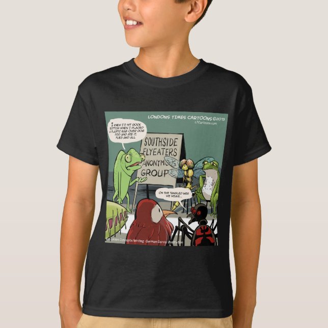 Anteaters Anonymous 12-Step Funny T-Shirt (Front)
